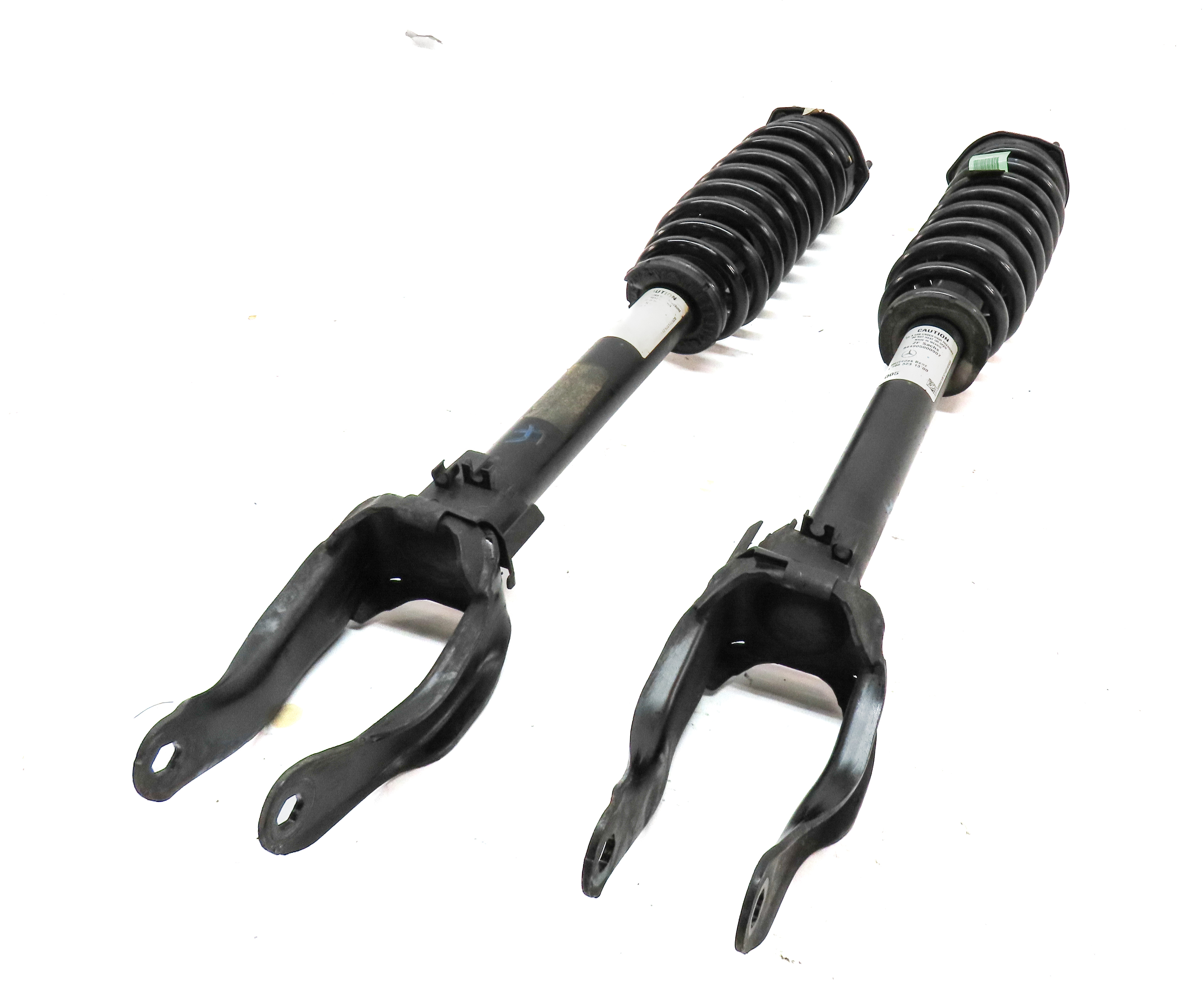 2013 MERCEDES ML550 (W166) AWD FRONT LEFT & RIGHT STANDARD SHOCK STRUT SET/2 — exact item pictured
